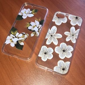2 iPhone 7 floral phone cases